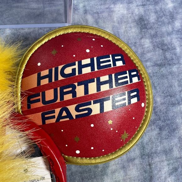 Disney Parks Captain Marvel Higher Further Faster Mohawk Ears Headband New - Picture 3 of 4